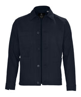 Sonoma twill unisex overshirt — Dark Navy