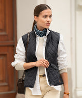 Women’s Camden – diamond quilted gilet — lifestyle