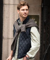 Camden – diamond quilted gilet — lifestyle