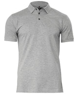 Harvard classic – stretch deluxe polo — Grey Melange