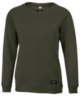 Women’s Newport – luxury lightweight crewneck — Olive