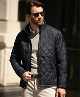 Henderson – stylish diamond quilted jacket — lifestyle
