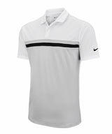 Nike Victory colour block polo — White / Light Smoke Grey / Black / Black