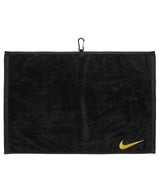 Nike performance golf towel — Black/Metallic Gold