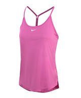 Women’s Nike One Dri-FIT Elastika standard fit tank — Cosmic Fuchsia/White