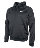 Nike men’s pullover fitness hoodie — Black/Black/White