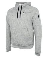 Nike men’s pullover fitness hoodie — Charcoal Heather/Dark Smoke Grey/Black
