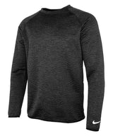 Nike Dri-FIT Tour crew quilted top — Black/Black/White