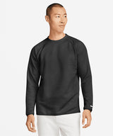 Nike Dri-FIT Tour crew quilted top — lifestyle