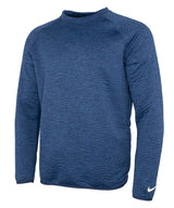 Nike Dri-FIT Tour crew quilted top — Midnight Navy/Midnight Navy/White