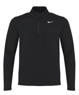Nike Dri-FIT Victory Therma Flex half-zip top — Black/Black/White