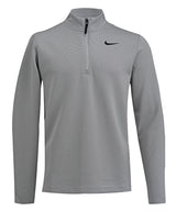 Nike Dri-FIT Victory Therma Flex half-zip top — Wolf Grey/Black/Black