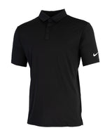 Nike Dri-FIT Tour solid polo — Black/White