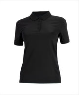 Women’s Nike Dri-FIT Victory short sleeve polo — Black/White