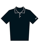Velocity solid polo — Black/White