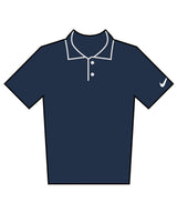 Velocity solid polo — College Navy/White