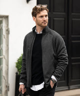 Montana – knitted fleece jacket — lifestyle