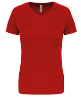 Ladies' short-sleeved sports T-shirt — lifestyle