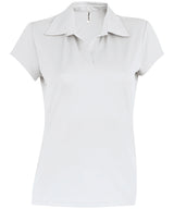 Ladies' short-sleeved polo shirt — lifestyle