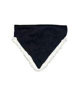 Dog’s Christmas bandana — Black/White