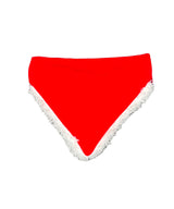 Dog’s Christmas bandana — Red/White