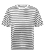 ‘Utility 2.0’ oversized t-shirt — Black/White Stripe