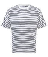 ‘Utility 2.0’ oversized t-shirt — Navy/White Stripe