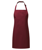 Kids waterproof apron — Burgundy