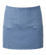 Colours 3-pocket apron — Blue Denim