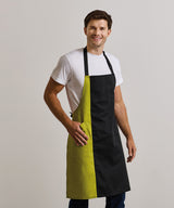 Contrast bib apron — lifestyle