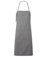 ‘Artisan’s choice’ double-pocket canvas apron — Dark Grey