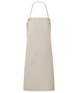 ‘Artisan’s choice’ double-pocket canvas apron — Natural