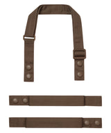 ‘Swap & Pop’ Customisable Apron – Straps — Brown