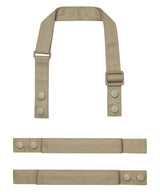 ‘Swap & Pop’ Customisable Apron – Straps — Khaki
