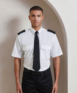Short sleeve pilot shirt — lifestyle