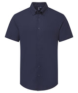 ‘Supreme’ Oxford short sleeve shirt — Navy