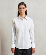 Women's supreme poplin long sleeve shirt — lifestyle