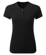 Women’s Cotton Rich‘Comis’ Tee — Black