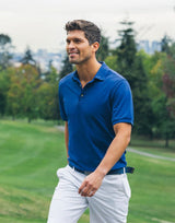 C&B Virtue Polo Solid — lifestyle