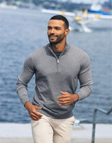 C&B Oakville Half Zip Sweater — lifestyle