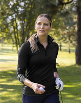 C&B Ladies Coos Bay Half Zip — lifestyle