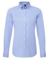 Women’s ‘Supreme’ Oxford long sleeve shirt — Oxford Blue