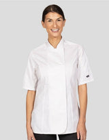 Dennys Ladies' SS Fitted Chef's Jacket — lifestyle