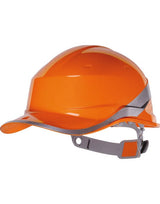 Delta Plus Hi-Vis Baseball Safety Helmet — lifestyle