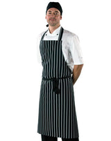 Dennys Large Cotton Striped Apron — lifestyle