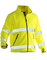 Jobman Fleece Jacket Hi-Vis — lifestyle