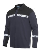 ProJob Progression 7004 LS Pique Polo — lifestyle