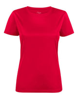 Printer Red Ladies Run T-Shirt — lifestyle