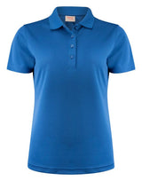 Printer Red Ladies Smash Polo Shirt — lifestyle