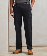Stretchchecker work cargo trousers — lifestyle